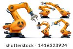 Automated Orange Robotic Arms...