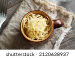 Homemade Fermented Cabbage Or...
