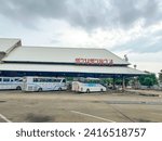 Small photo of ฺBangkok, Thailand - October 6, 2023: View of a Bangkok Mo Chit or Mochit Bus Terminal station transit hub center, a transportation hub to northern and east northern regions in Bangkok, Thailand.