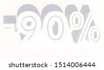 3d rendering percentage... | Shutterstock . vector #1514006444