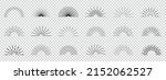 sunburst or starburst element... | Shutterstock .eps vector #2152062527
