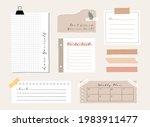 cute memo template. a... | Shutterstock .eps vector #1983911477
