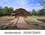 Small photo of Phetchabun, Thailand - 27 January 2024: Khao Khlang Nai is located in Si Thep Historical Park. UNESCO registered as a World Heritage Site.