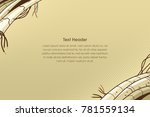 background vector with concept... | Shutterstock .eps vector #781559134