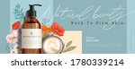 ad banner for beauty products ... | Shutterstock .eps vector #1780339214