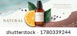 ad banner for natural beauty... | Shutterstock .eps vector #1780339244
