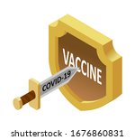 concept of vaccine  epidemic... | Shutterstock .eps vector #1676860831