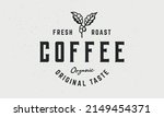 coffee beans logo. roasted... | Shutterstock .eps vector #2149454371