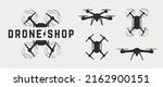 Drone  Uav Shop Logo  Poster....