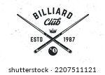 Billiard Club Logo Template....