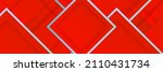 modern red abstract banner... | Shutterstock .eps vector #2110431734