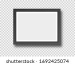 black wall photograph or... | Shutterstock .eps vector #1692425074
