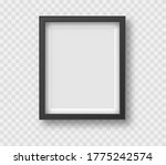 picture frame vector mockup .... | Shutterstock .eps vector #1775242574
