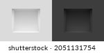 white and black shadow box... | Shutterstock .eps vector #2051131754