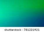 wavy blue and green gradient | Shutterstock .eps vector #781231921