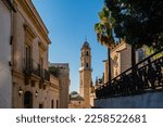 Beautiful historical Tower in Jerez de la fronteira, Andalusia, Spain