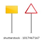 road sign vector illustration.... | Shutterstock .eps vector #1017467167