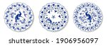 Porcelain Plates With...