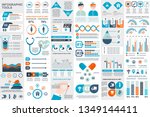 medical infographic elements... | Shutterstock .eps vector #1349144411