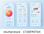 online shopping unique... | Shutterstock .eps vector #1728590764