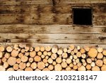 Pile Of Cutted Woods...