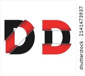 D Letter Logo Design With...