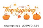 Happy Thanksgiving Day Banner...