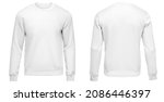 White sweatshirt template....