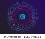 big data visualization concept... | Shutterstock .eps vector #1167798181