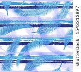 trendy coconut palm leaves tree ... | Shutterstock .eps vector #1543313897