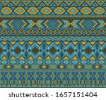 peruvian american indian... | Shutterstock .eps vector #1657151404