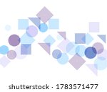 flying halftone geometric... | Shutterstock .eps vector #1783571477