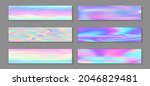 hologram magic banner... | Shutterstock .eps vector #2046829481