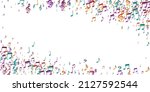 musical note symbols vector... | Shutterstock .eps vector #2127592544