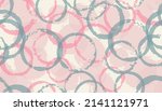 colorful painted circles... | Shutterstock .eps vector #2141121971