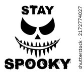 stay spooky with ghost face... | Shutterstock .eps vector #2172774027