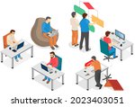 software developing company... | Shutterstock .eps vector #2023403051