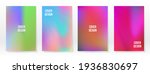 minimal poster. pastel soft.... | Shutterstock .eps vector #1936830697