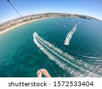 Parasailing In Salou Spain Over ...