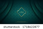 thai art luxury banner ... | Shutterstock .eps vector #1718622877