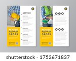 construction tools cover  back... | Shutterstock .eps vector #1752671837