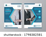 corporate business geometric... | Shutterstock .eps vector #1798382581