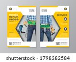 construction tools geometric... | Shutterstock .eps vector #1798382584