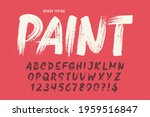 stylish brush painted an... | Shutterstock .eps vector #1959516847