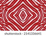 Small photo of Seamless texture, ilk fabric with stripes. red and white stripes. for holiday gift box, postcard banner, present decoration, packaging design