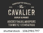 original display alphabet.... | Shutterstock .eps vector #1062981797