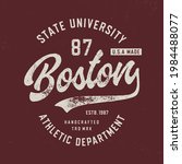boston. athletic dept. original ... | Shutterstock .eps vector #1984488077