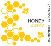 Honey Abstract Background With...
