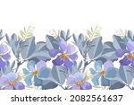 vector floral seamless pattern  ... | Shutterstock .eps vector #2082561637