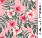 seamless floral pattern pink... | Shutterstock .eps vector #1938237841